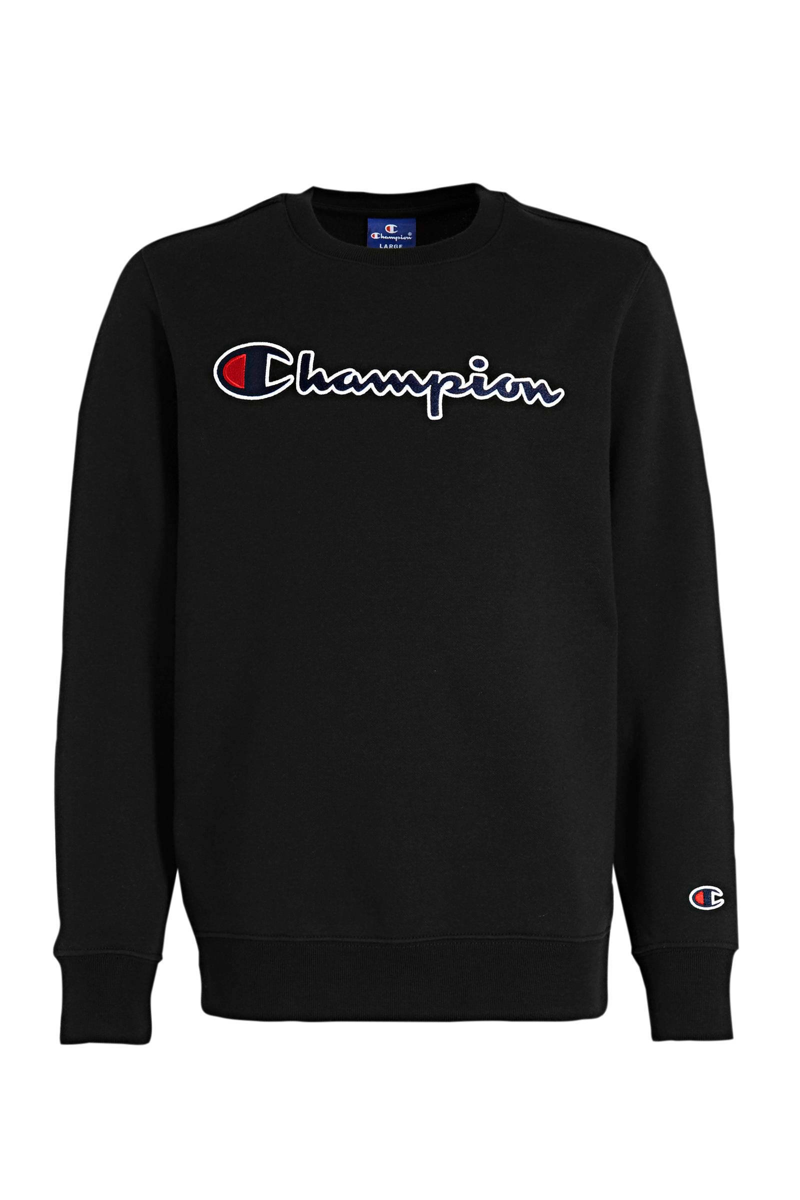 champion sweater zwart wit