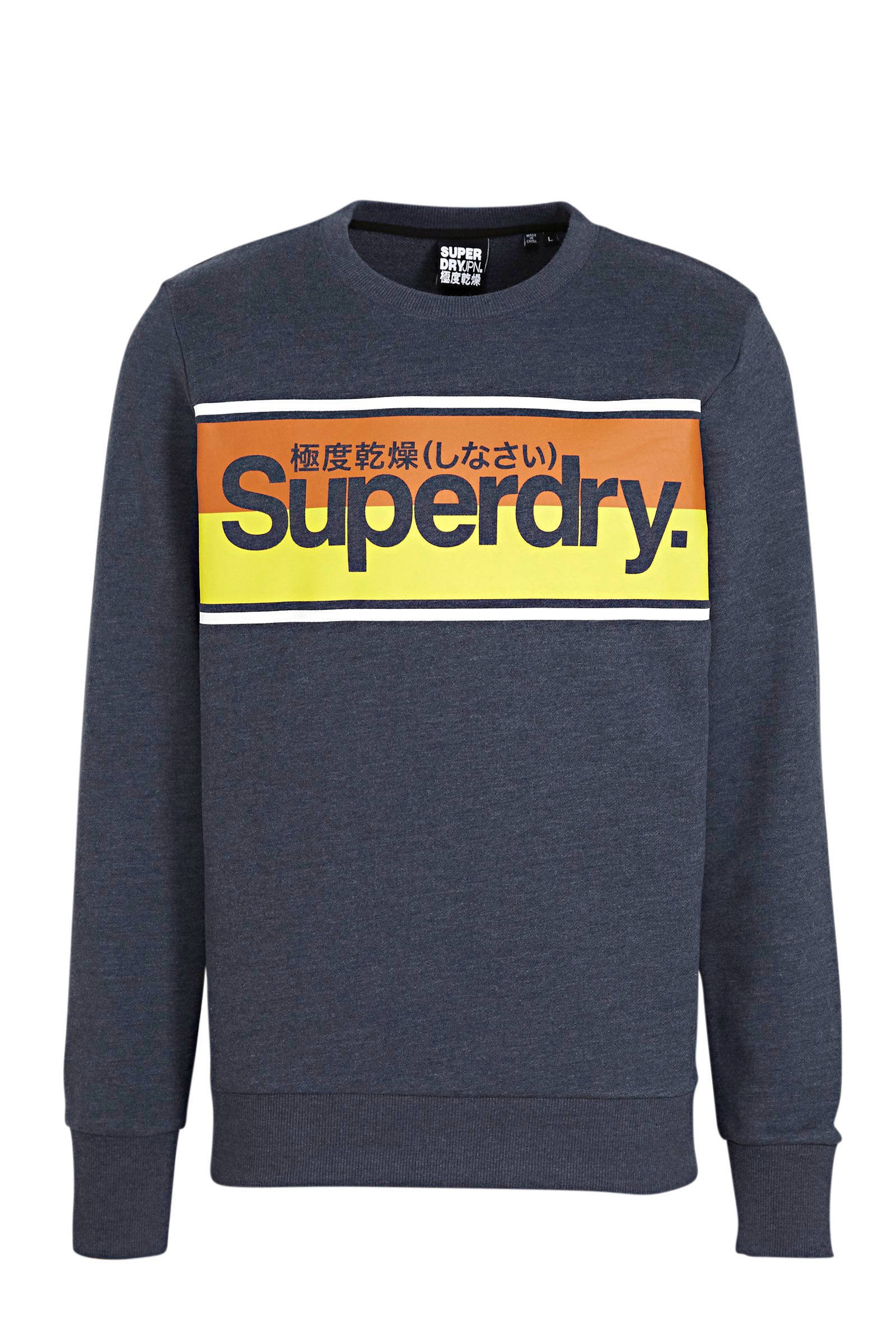 Superdry trui met logo paars | wehkamp Superdry trui met logo grijsdonkerblauw | wehkamp