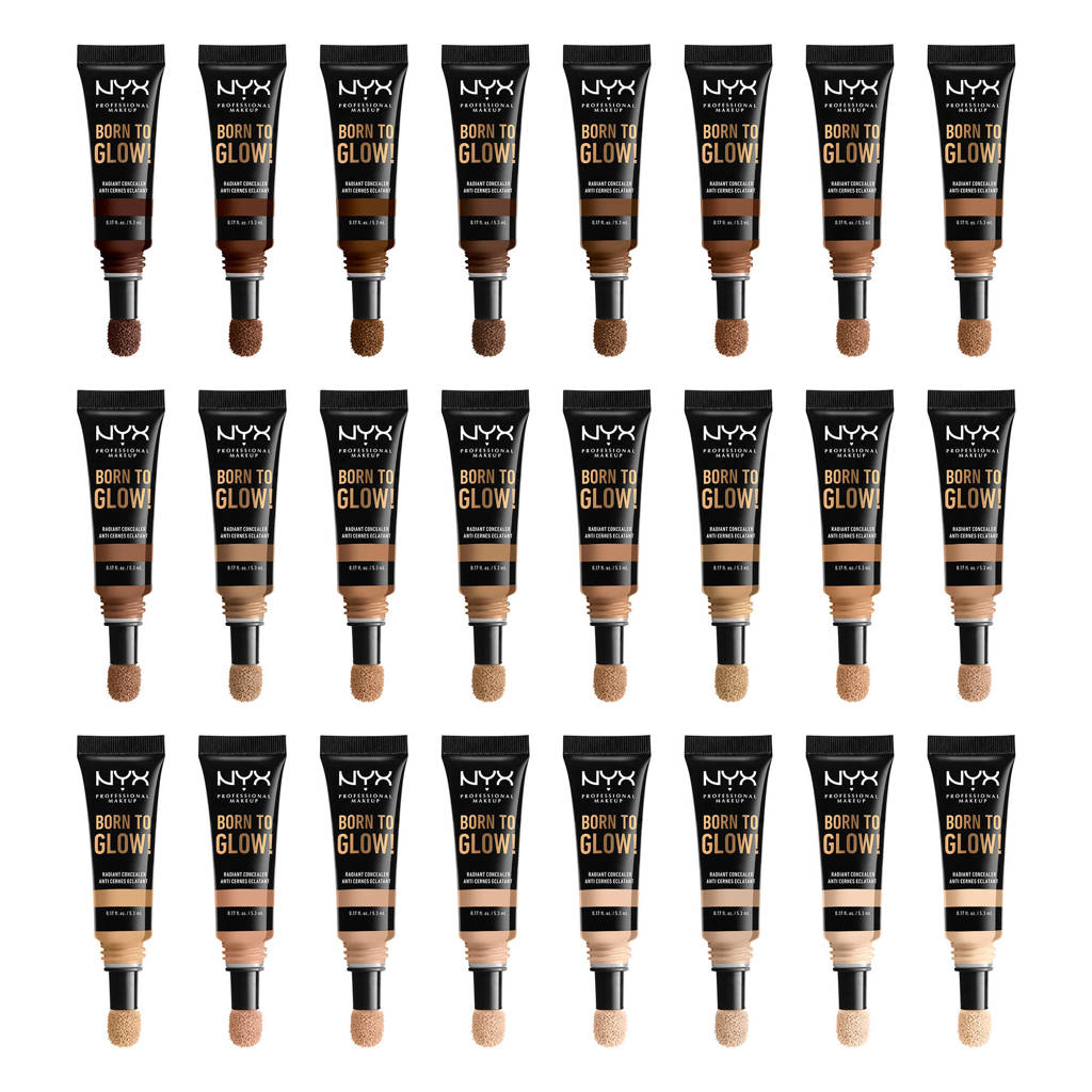 NYX Professional Makeup Born To Glow Radiant concealer - Cappuccino ...