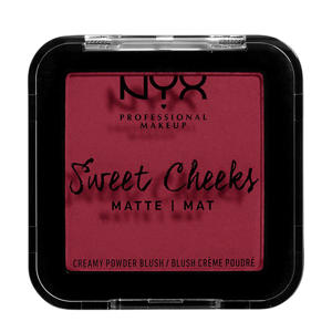 Sweet Cheeks Matte Creamy Powder blush - Risky Business
