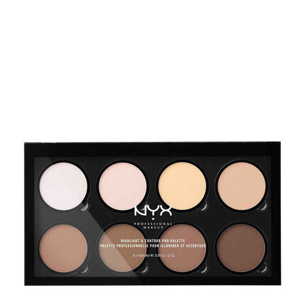 NYX Professional Makeup Highlight & Contour Pro Palette - HCPP01