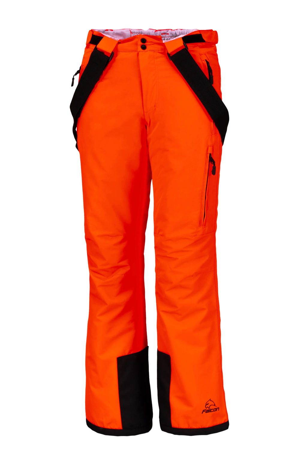 Oranje jongens en meisjes Falcon skibroek Soul van polyester met rits- en drukknoopsluiting