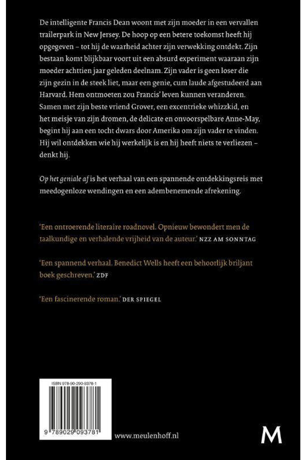 Benedict Wells Op het geniale af wehkamp