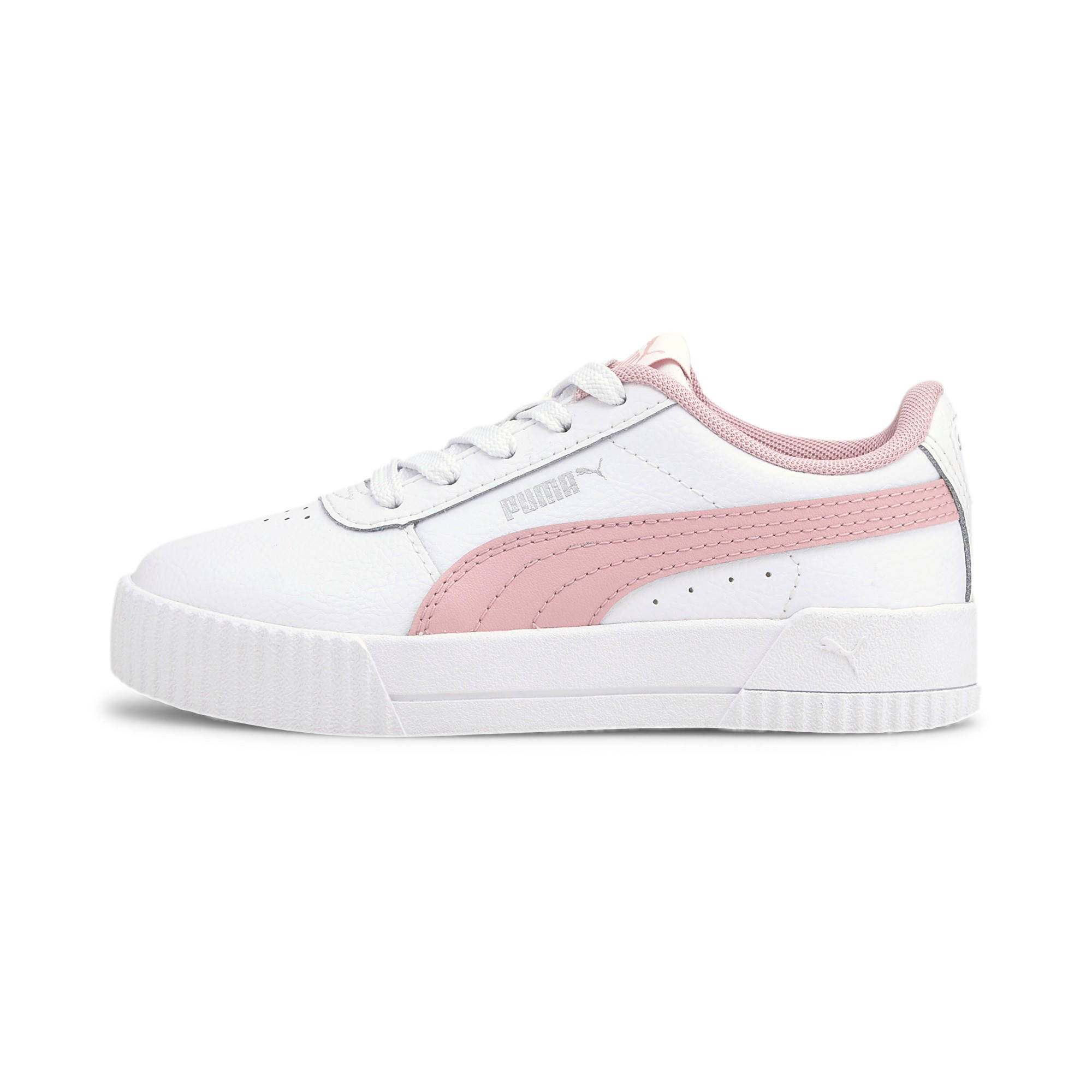 PUMA Carina L Ps Meisjes Sneakers White Peachskin