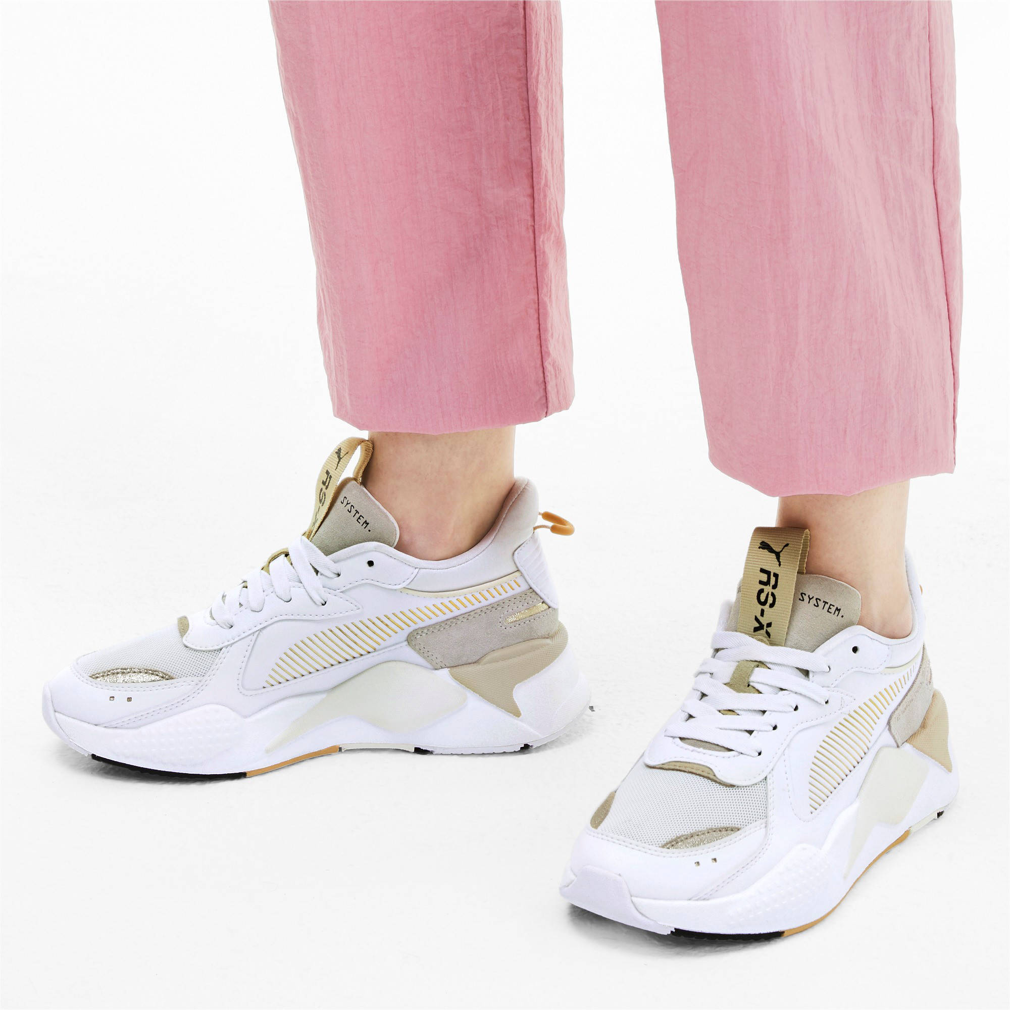Puma Women's RS-X Mono Metal Puma White/Puma Team Gold - 374669-02 |  Sneaker District