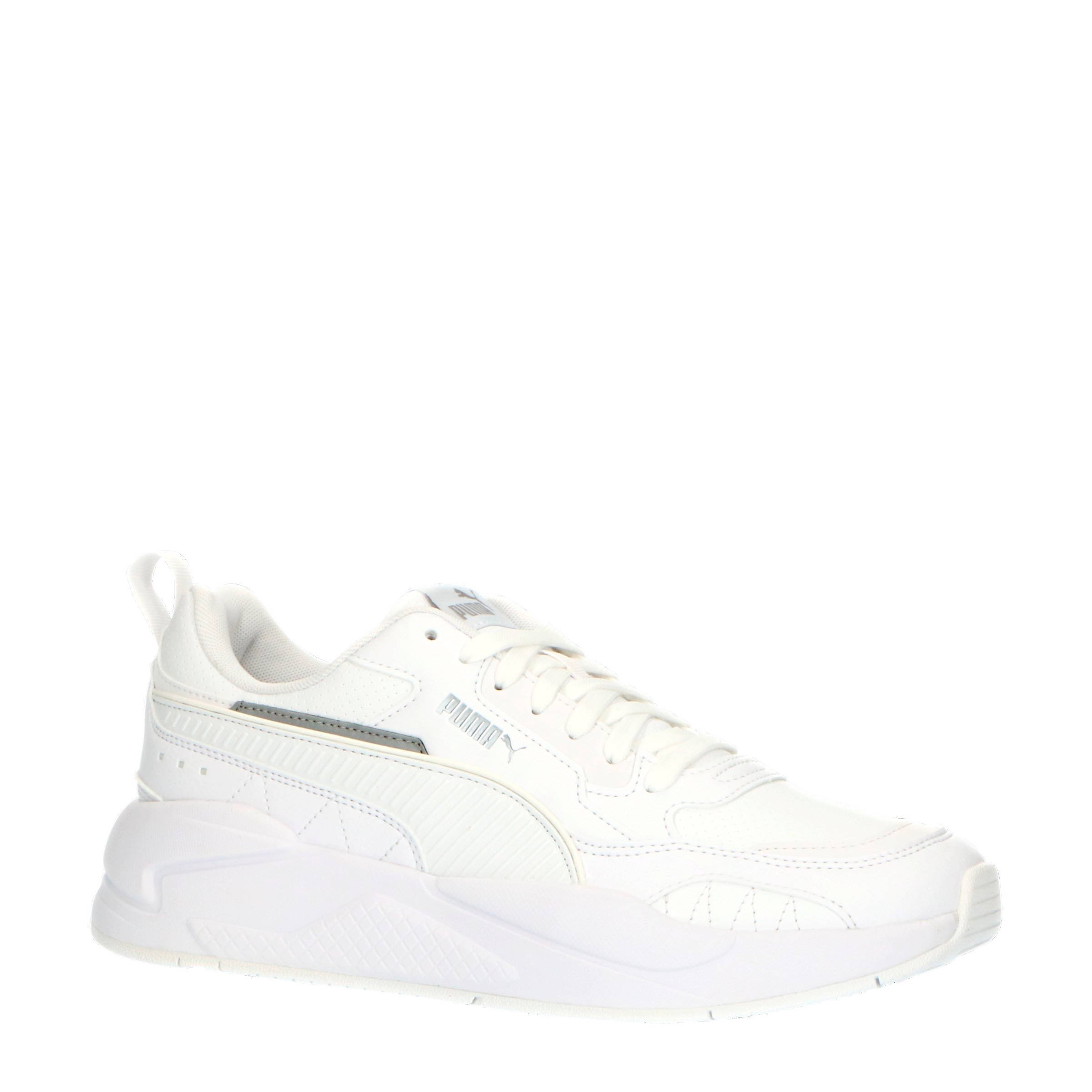 Puma X-Ray 2 Square Perf sneakers wit zilver