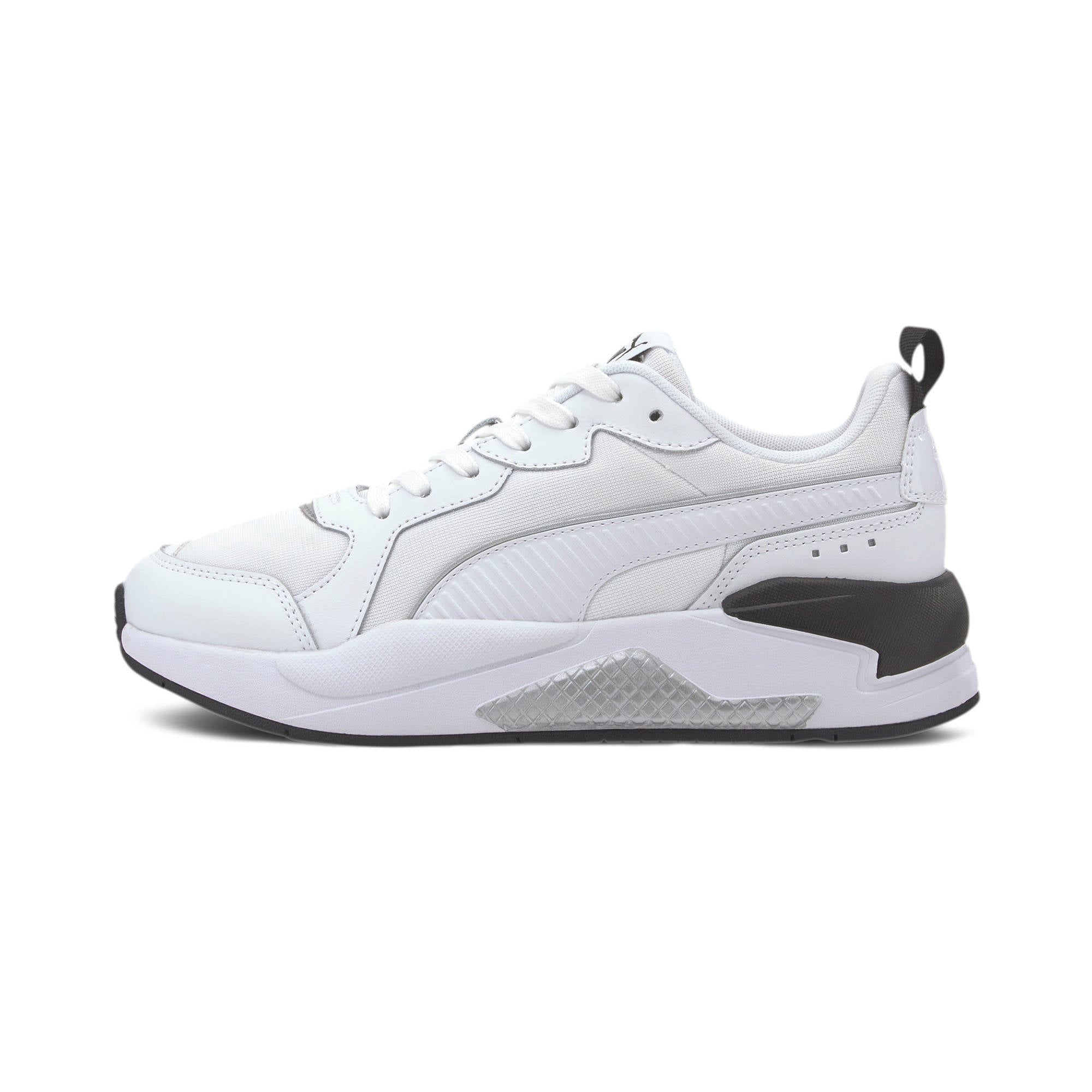 Puma sneakers wit/zwart | wehkamp