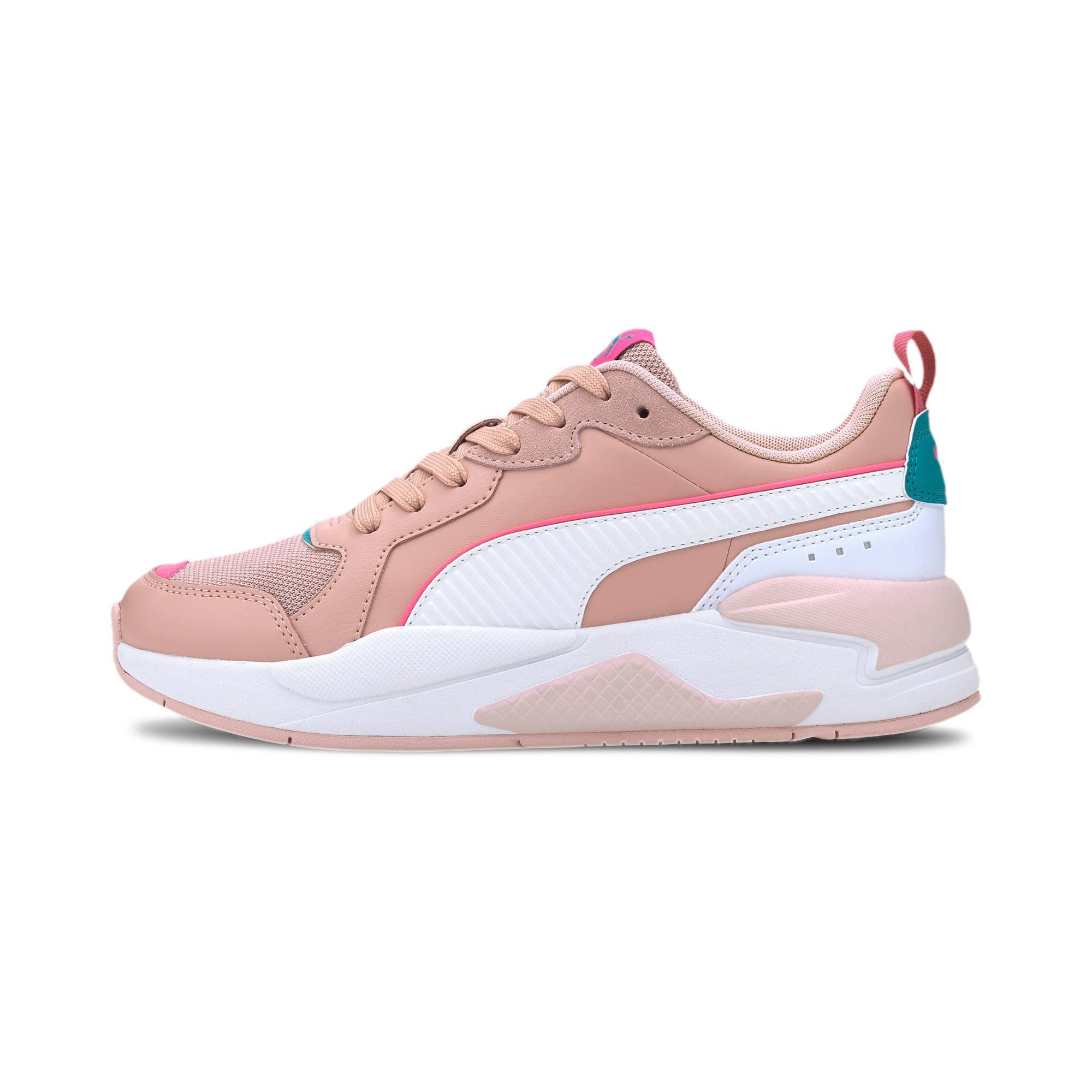 Puma X-ray game sneakers oudroze/wit | wehkamp