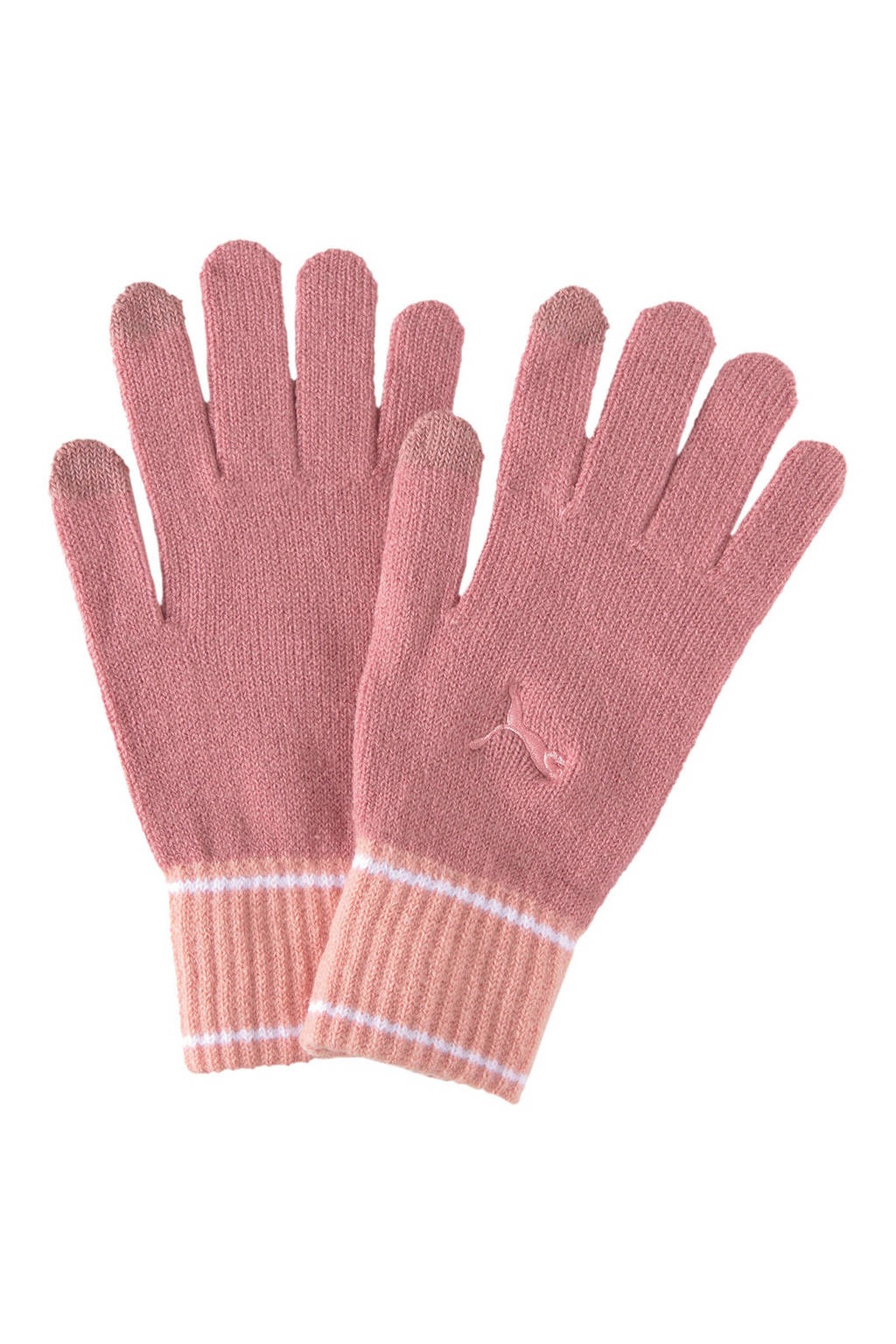 Puma handschoenen oudroze/roze, Oudroze/roze