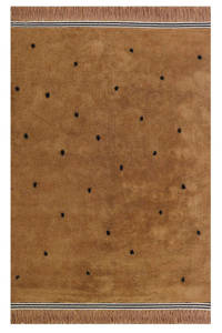 Tapis Petit kindervloerkleed Semmie  (170x120 cm), Roest/oudroze
