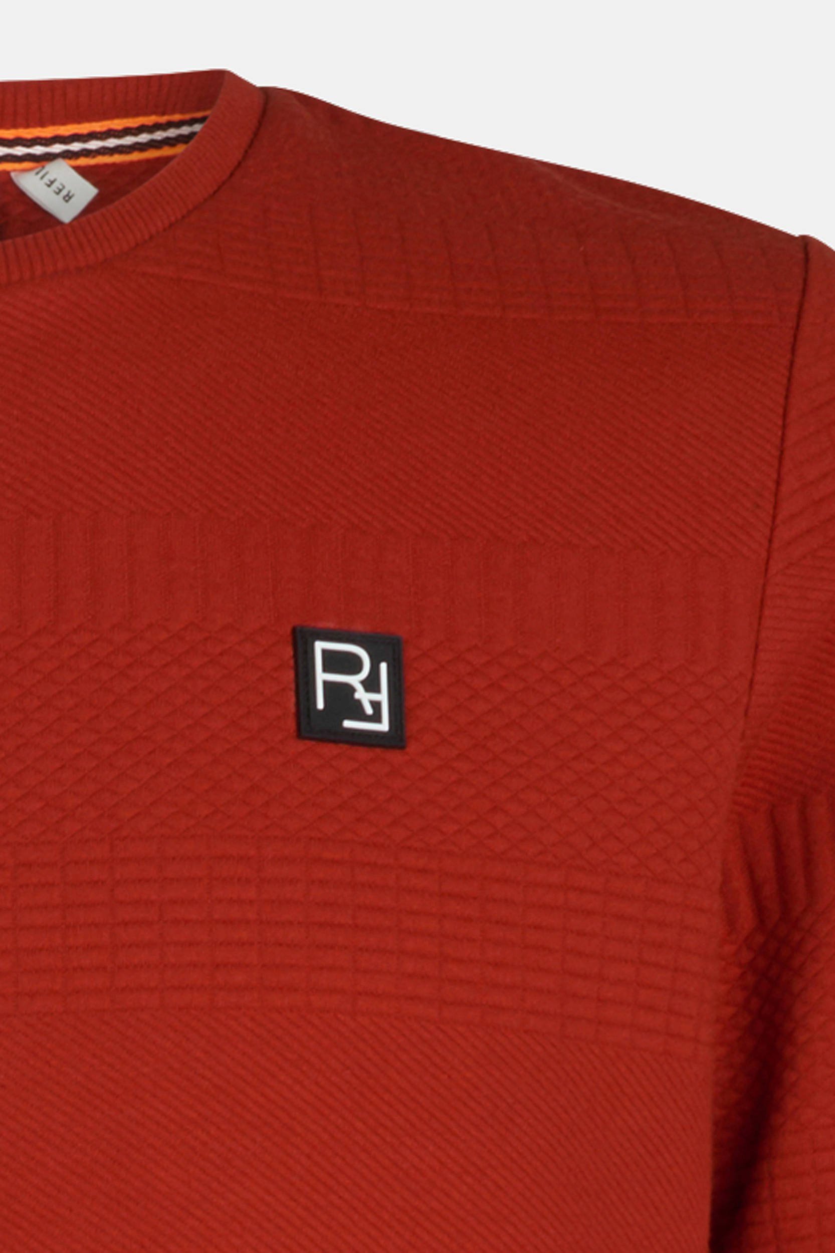 Refill by Shoeby sweater met logo donkerrood | wehkamp Refill by Shoeby sweater rood | wehkamp