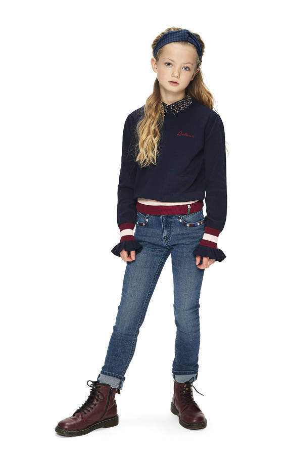 Retour Denim fijngebreide trui Winona marinerood | wehkamp Retour Denim fijngebreide trui Winona marinerood | wehkamp