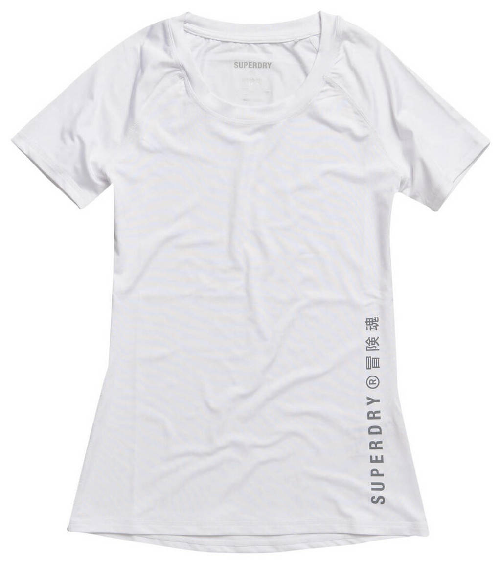 Superdry Sport T-shirt wit, Wit