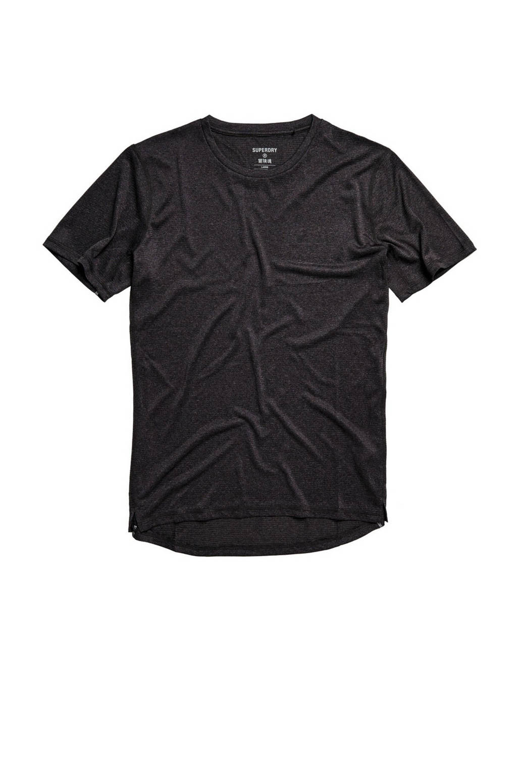 Superdry Sport T-shirt zwart, Zwart