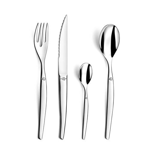 Wehkamp Lou Laguiole bestekset Jet (24-delig) (6 pers.) aanbieding