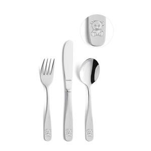 kinderbestekset Bear (3-delig) (1 pers.)