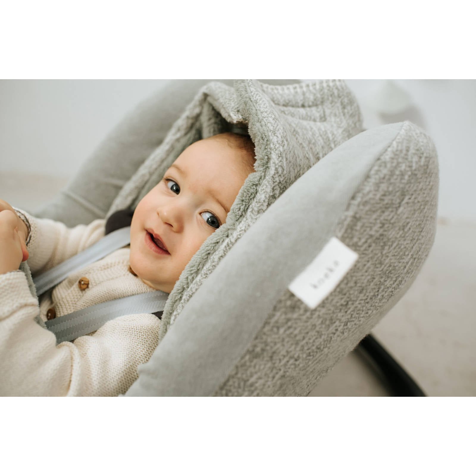 Koeka autostoelhoes Vigo voor maxi-cosi 3/5 punts Shadow Green | wehkamp