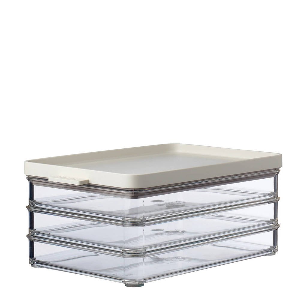 Mepal omnia bewaardoos vleeswaren (3-laags), Wit