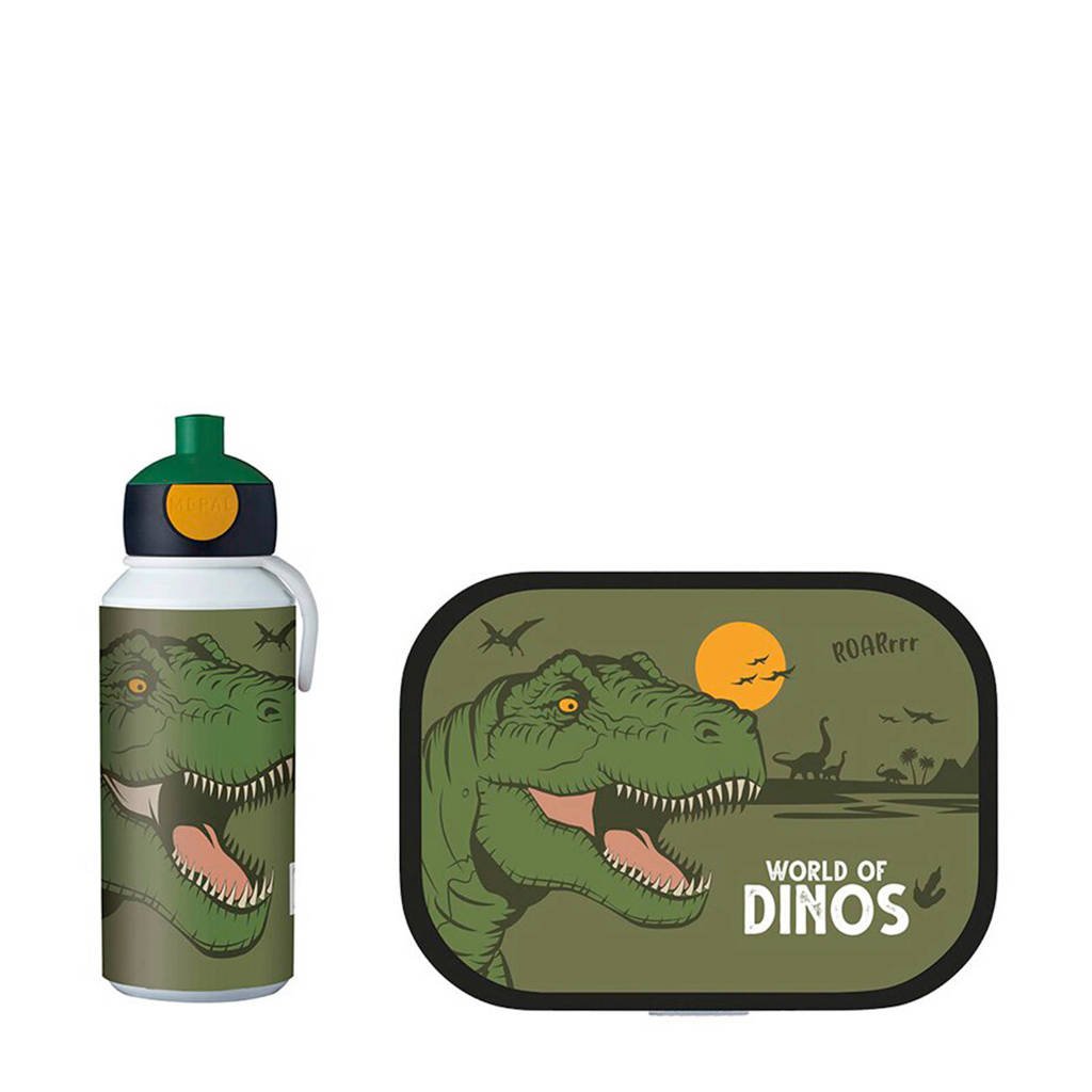 Mepal Campus lunchset Dino  (lunchbox+pop-up fles)