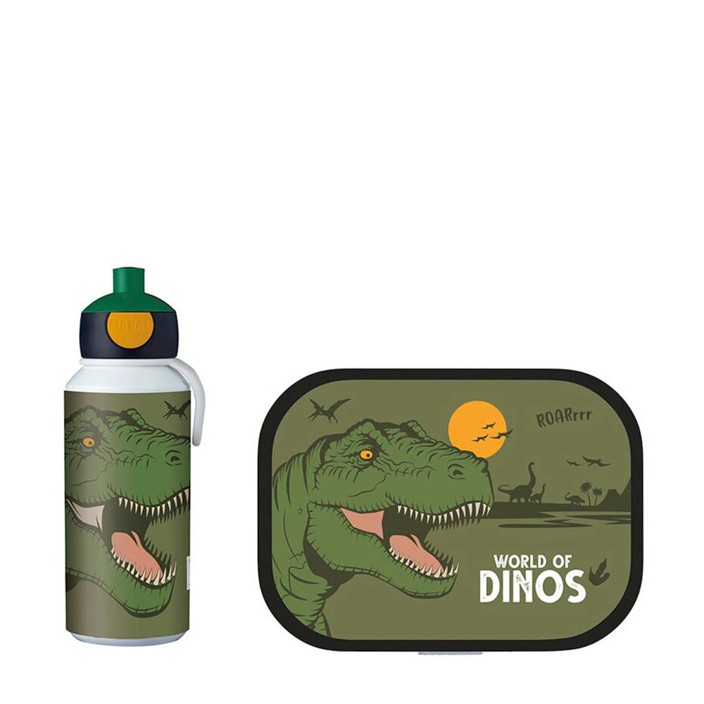 Mepal Campus lunchset Dino  (lunchbox+pop-up fles)