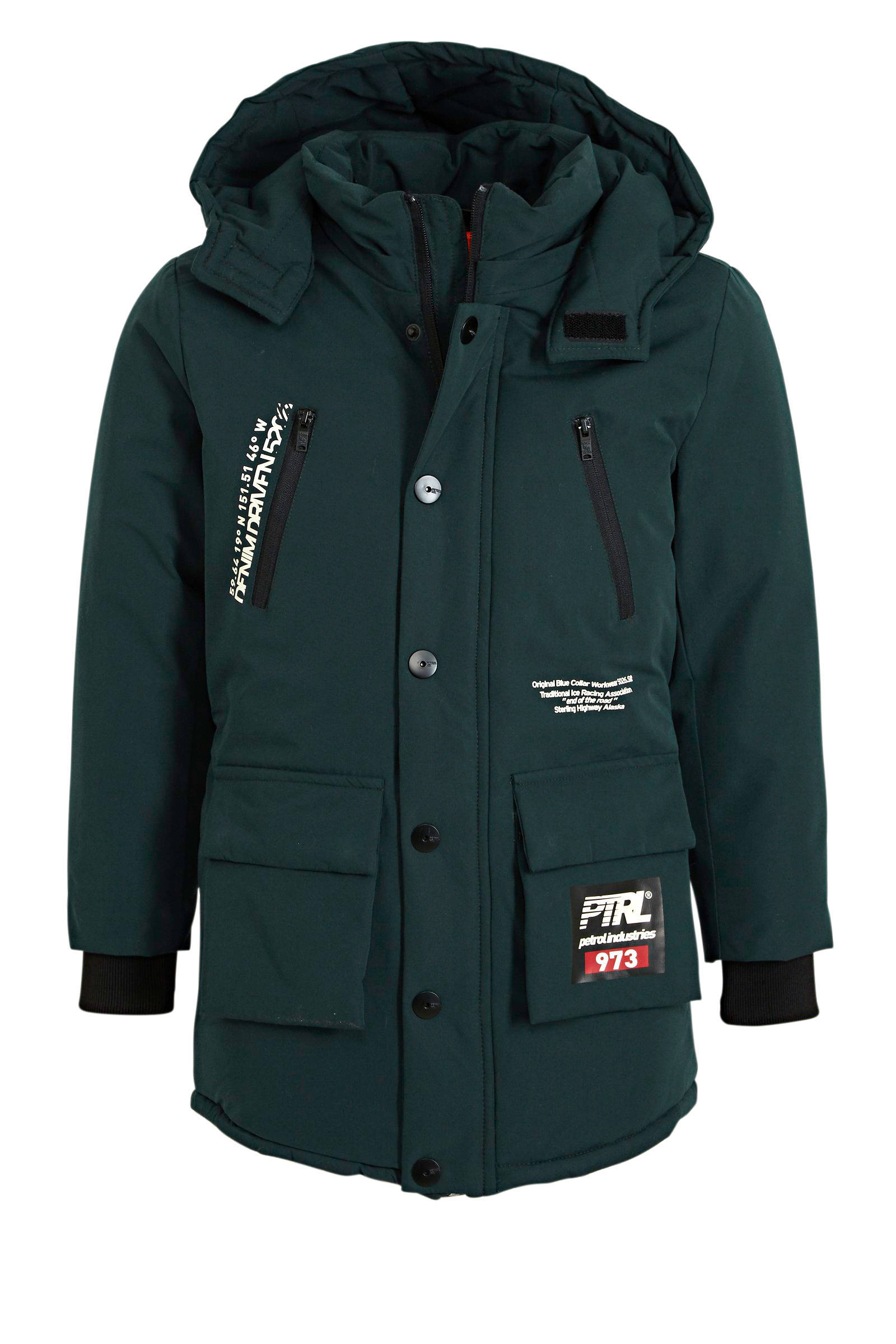 Petrol Industries winter parka petrolgroen | wehkamp Petrol Industries winter Heren Jassen | KLEDING.nl