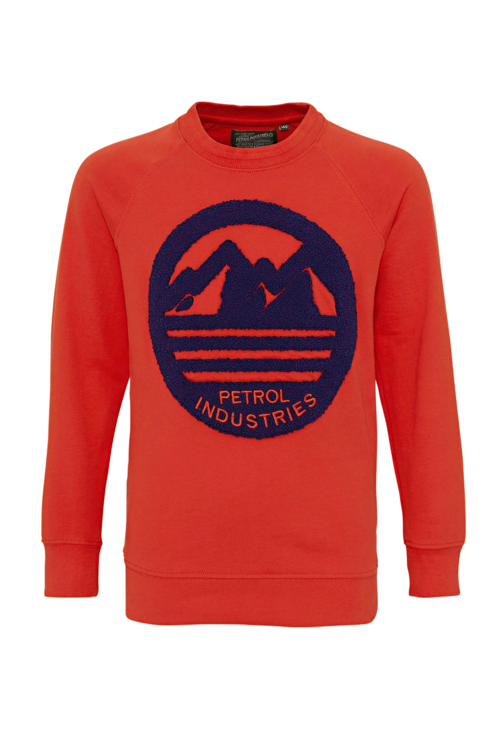 Petrol Industries sweater met printopdruk roodblauw | wehkamp Petrol Industries sweater met printopdruk felgroen | wehkamp