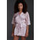 Private kimono met kant oudroze