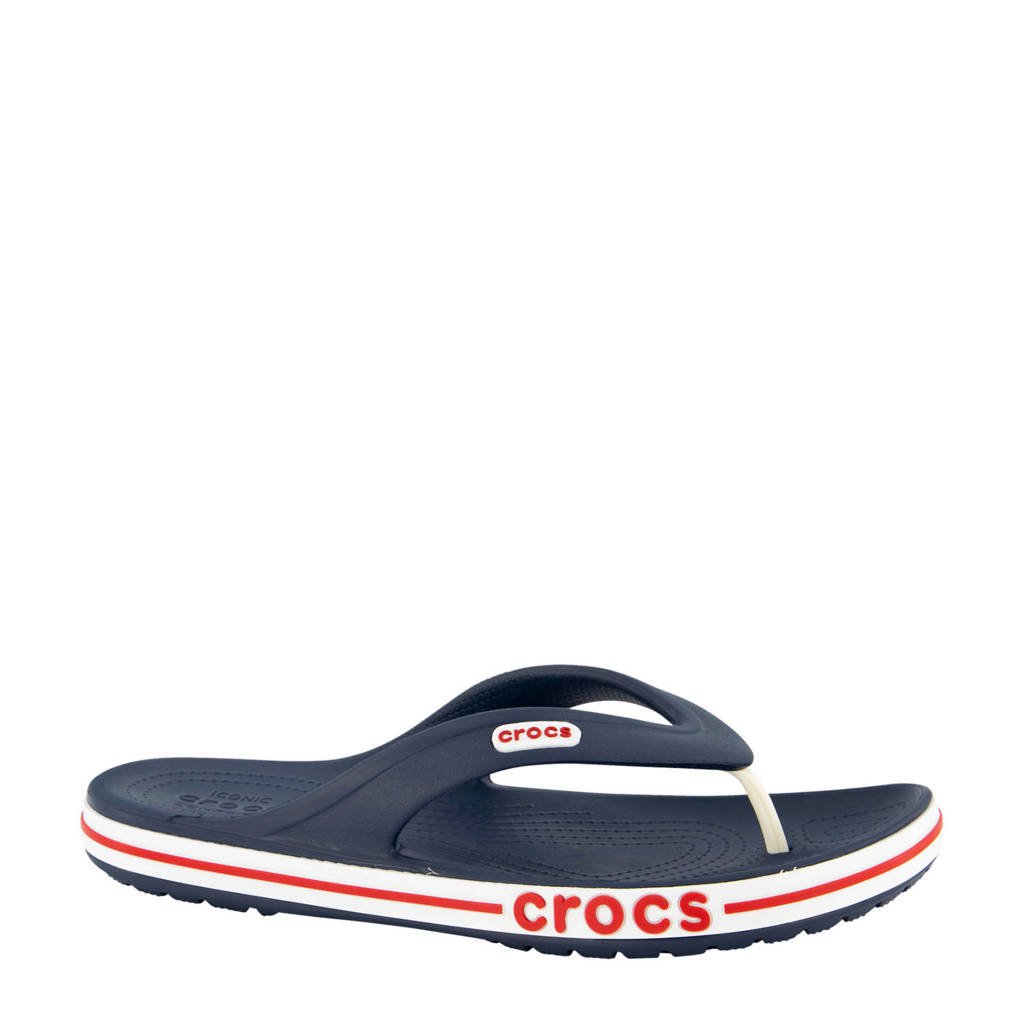 Crocs Bayaband Flip Flop teenslippers blauw, Blauw