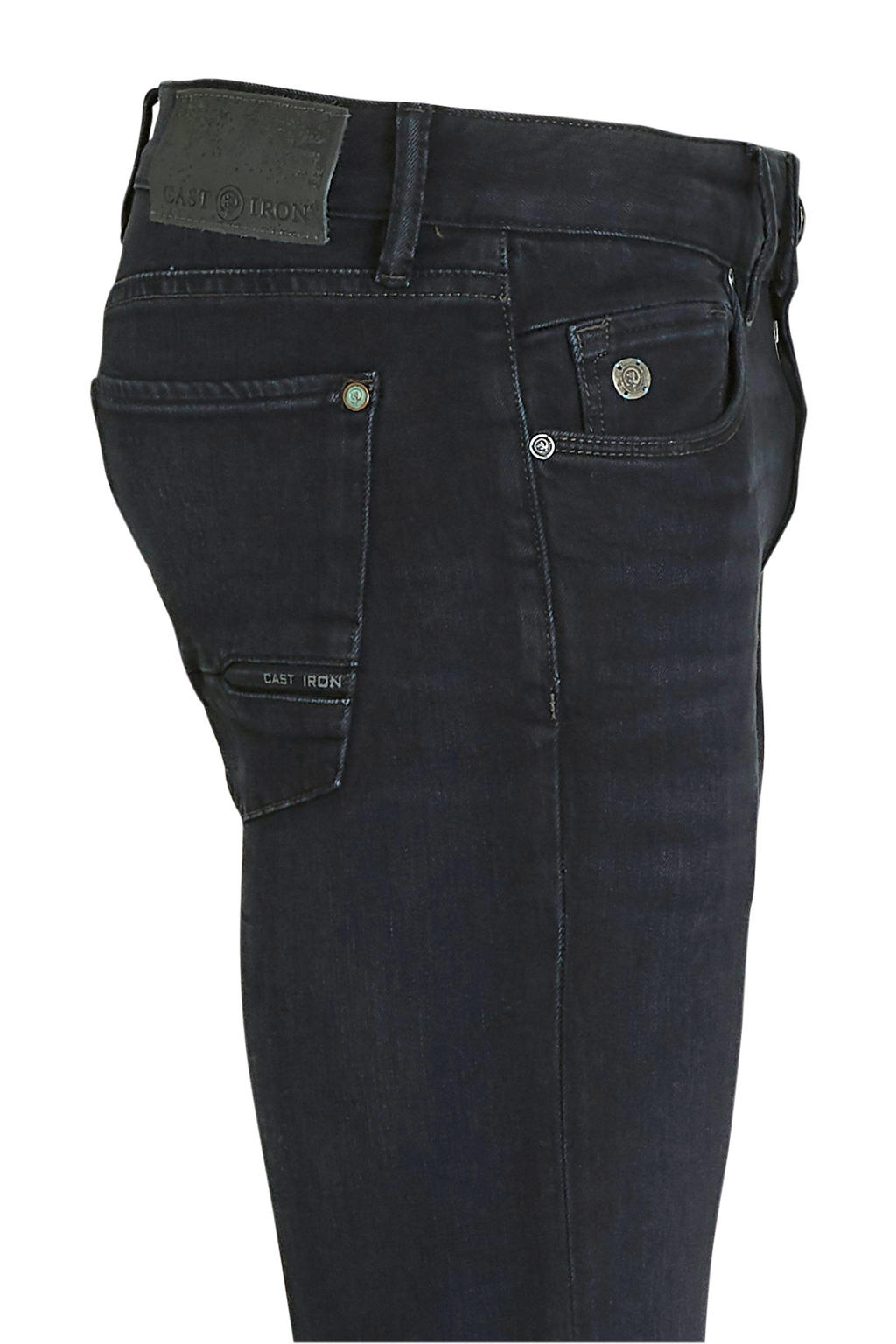 Cast Iron skinny jeans Fander zwart wehkamp