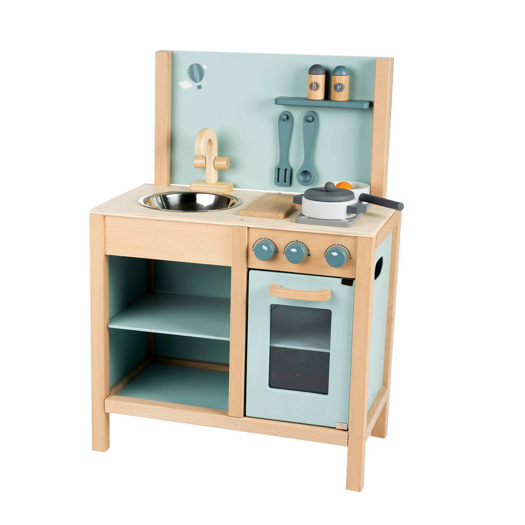 Label Label houten speelgoed keuken, Groen