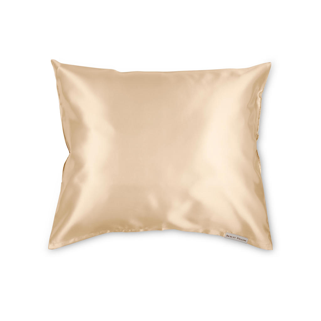 Beauty Pillow Polyester en satijnen kussensloop Champagne - 60 x 70 cm