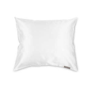 Polyester en satijnen kussensloop White - 60 x 70 cm