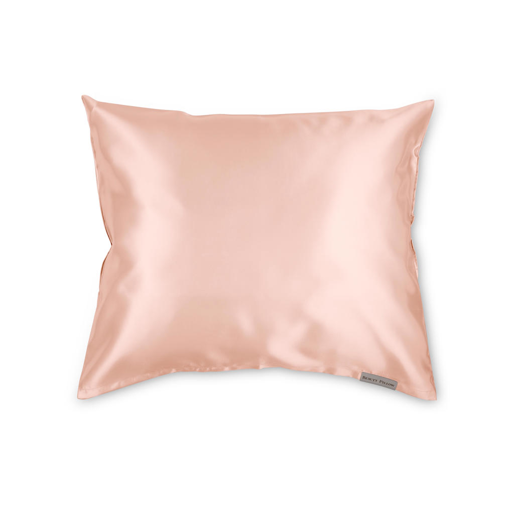 Beauty Pillow Polyester en satijnen kussensloop Peach - 60 x 70 cm