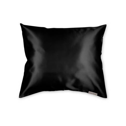 Beauty Pillow Polyester en satijnen kussensloop Black - 60 x 70 cm afbeelding
