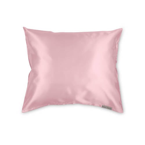 Beauty Pillow Polyester en satijnen kussensloop Old Pink - 60 x 70 cm afbeelding