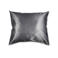 Beauty Pillow Polyester en satijnen kussensloop Antracite/Zilver  - 60 x 70 cm