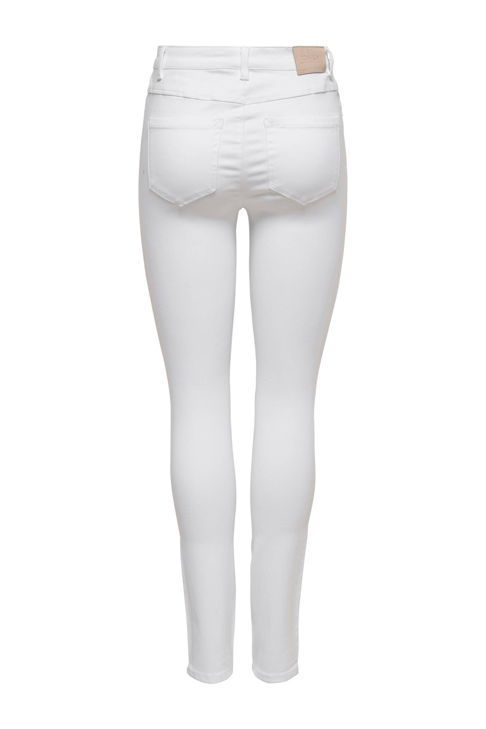 ONLY high waist skinny jeans ONLROYAL white | wehkamp