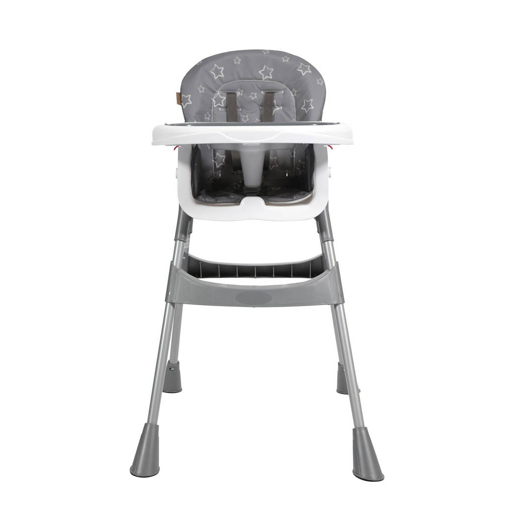 Topmark Jess kinderstoel Stars grey, Grijs