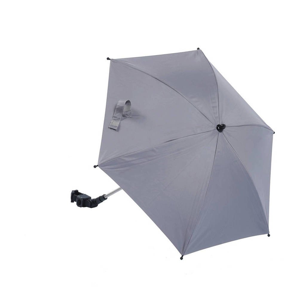 Titaniumbaby kinderwagen parasol met UV 50+ protectie, Midden grijs