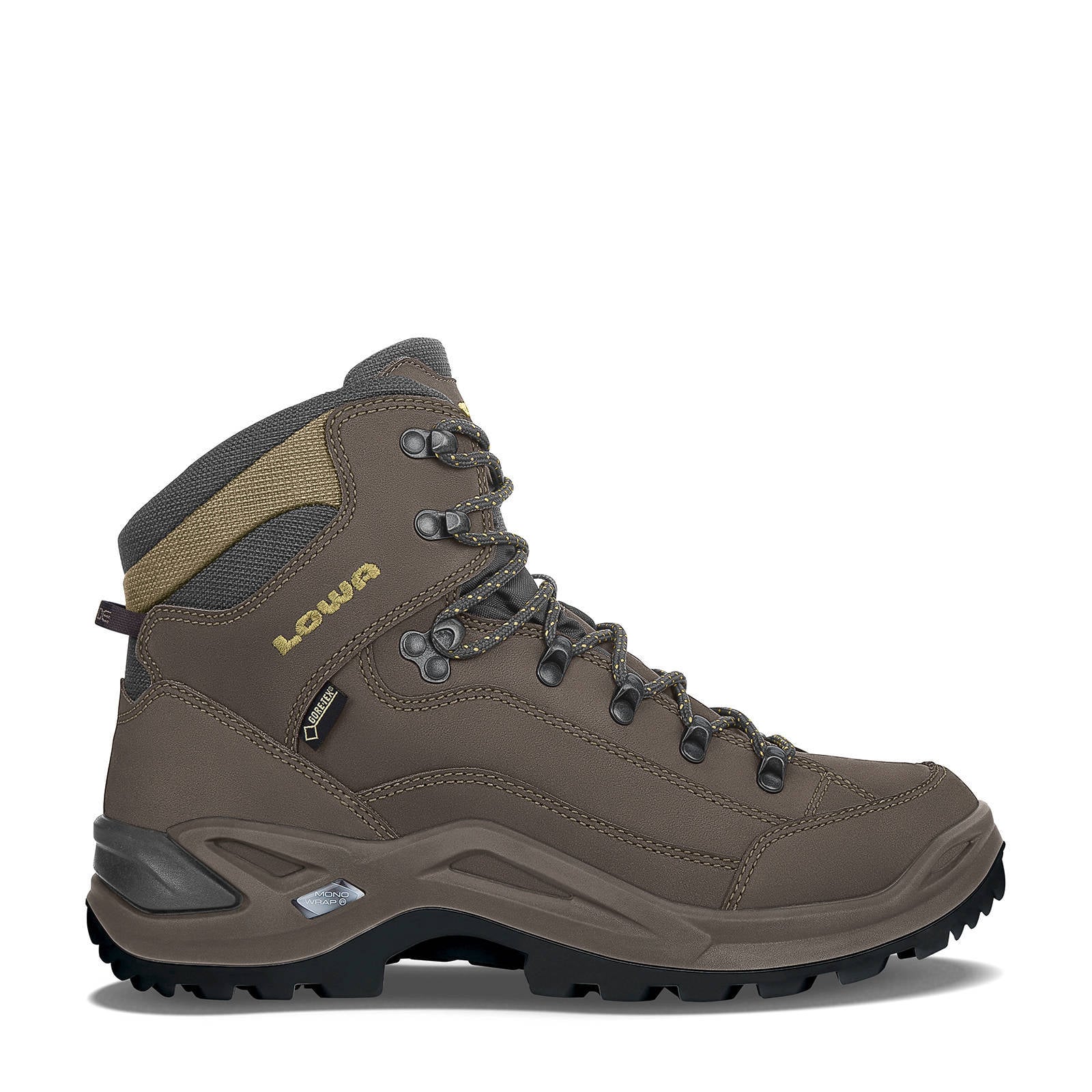 Lowa Renegade GTX nubuck wandelschoenen bruin | wehkamp