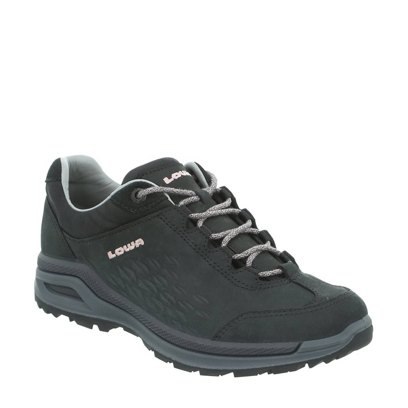 Lowa Strato EVO LL nubuck wandelschoenen zwart | wehkamp