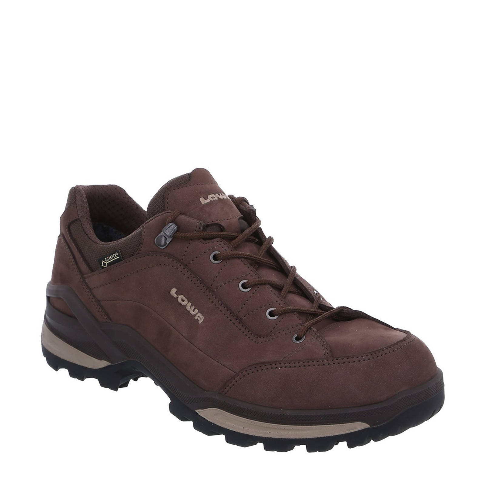 Lowa Renegade GTX Lo nubuck wandelschoenen bruin | wehkamp