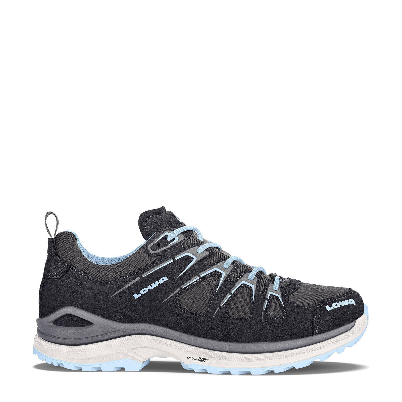 Lowa Innox EVO GTX LO Wandelschoenen Dames Zwart Lichtblauw