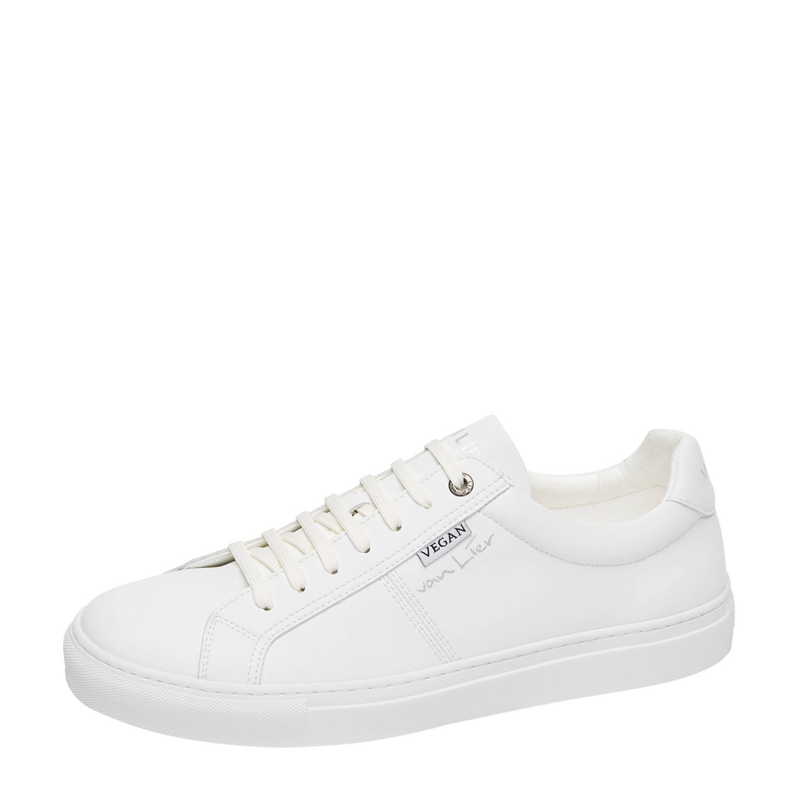 Witte VAN LIER Lage sneakers NOVARA | Omoda