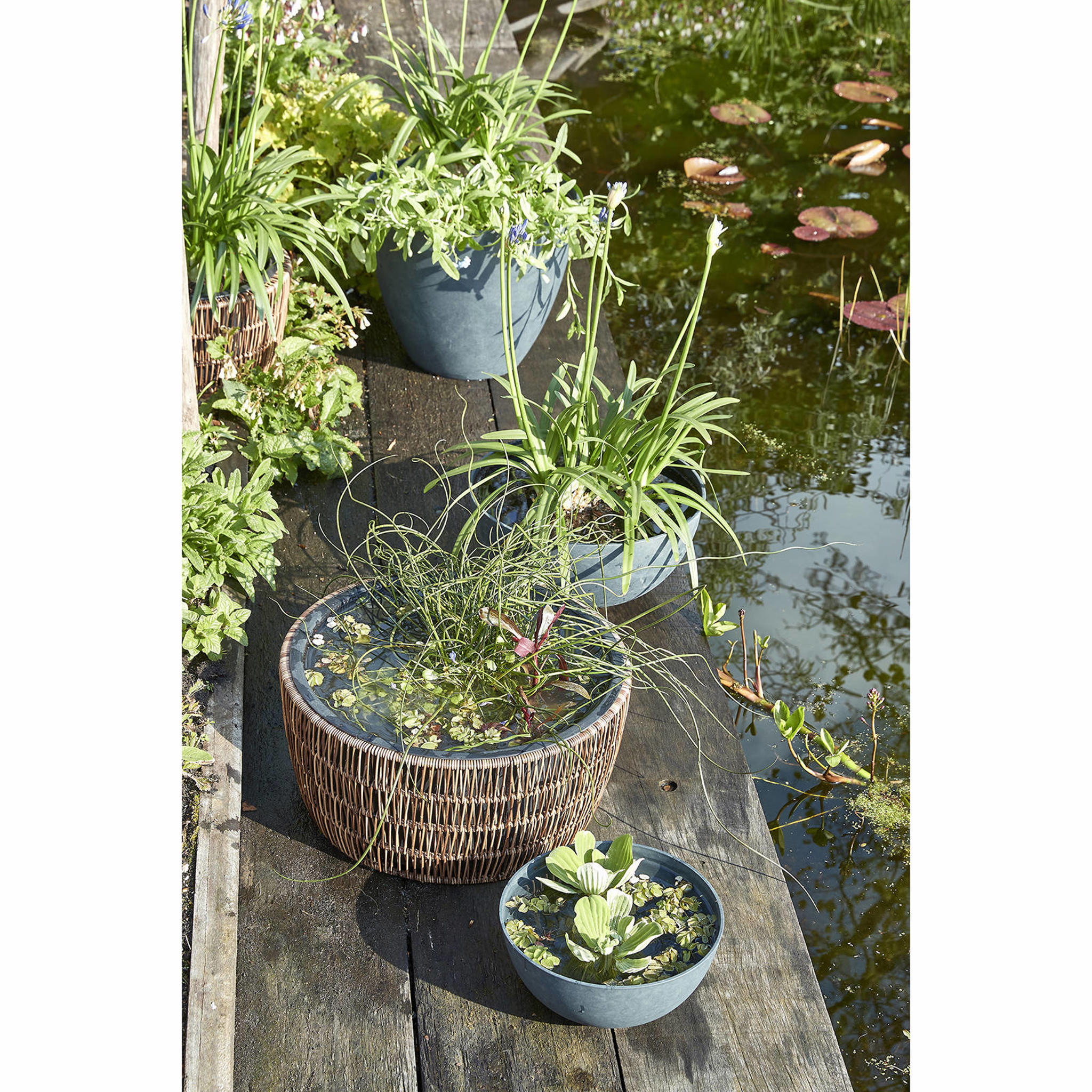 Mica Decorations bloempot Bravo (Ø25 cm) - Afbeelding 2