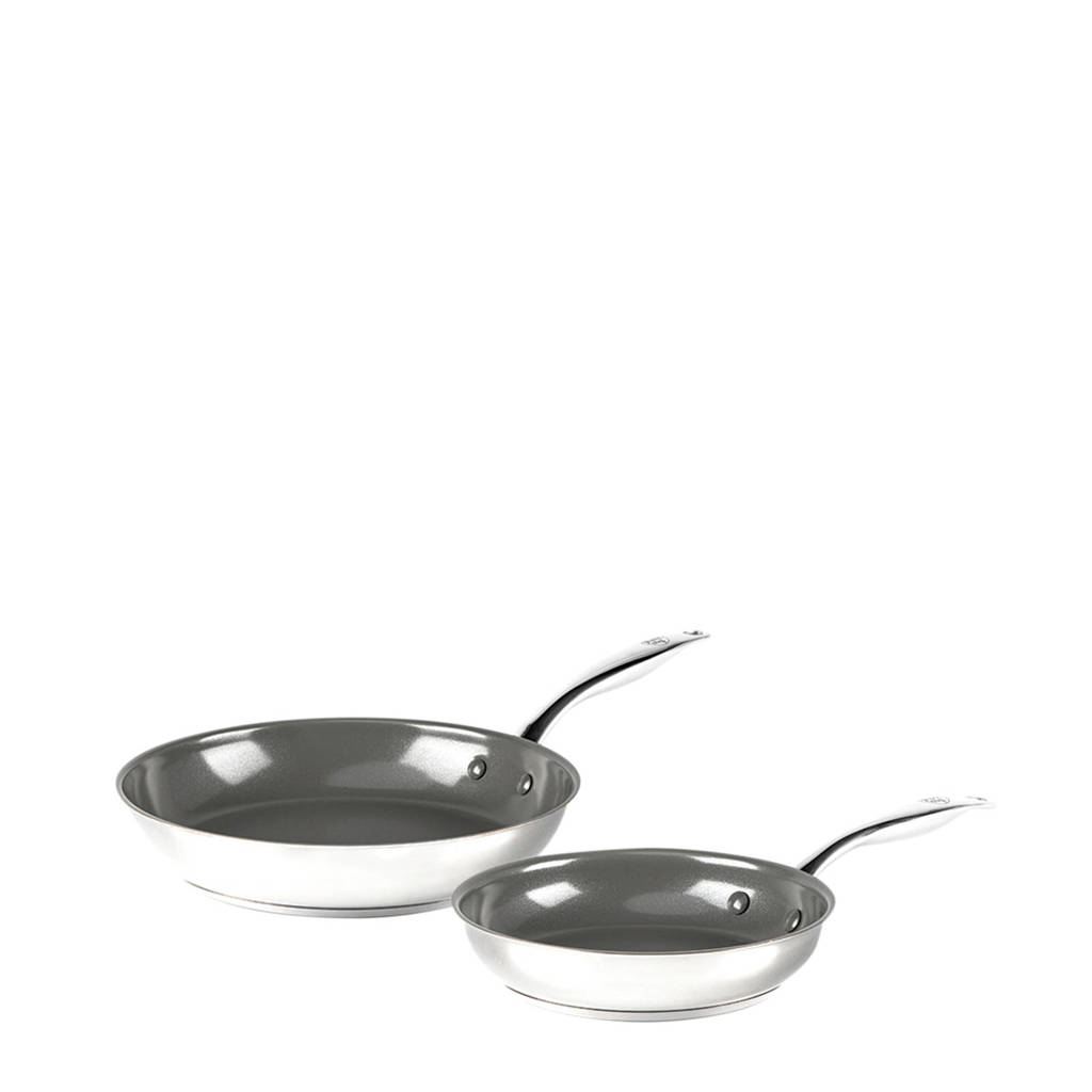 GreenChef Profile Plus pannenset (set van 2) (koekenpan Ø20 cm + koekenpan Ø28 cm)