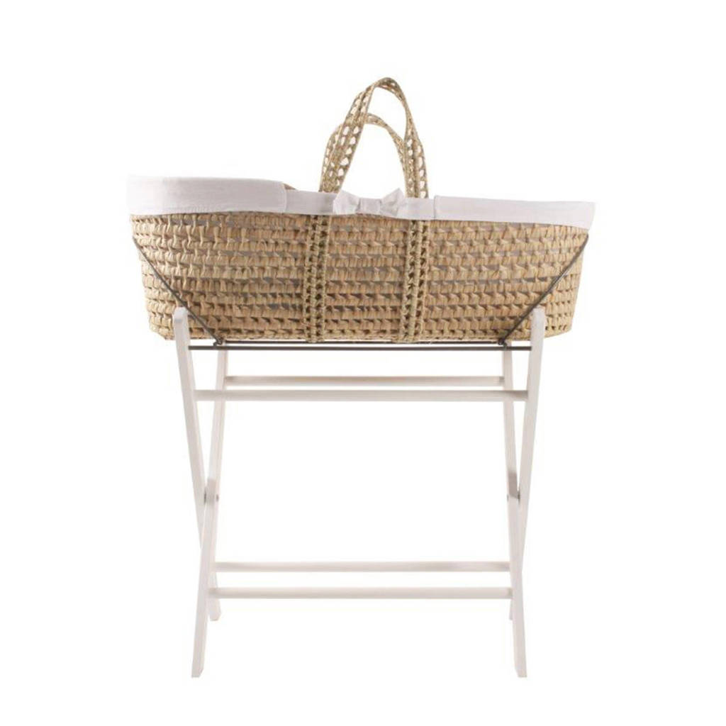 Happy Baby Claro draagwieg met bekleding strik, Naturel/wit