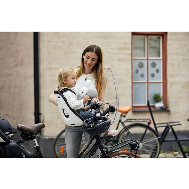 Inschrijven zuurstof Investeren Thule Yepp Yepp Nexxt fietsstoeltje (incl. nijntje slaaprol en windscherm),  wit | wehkamp