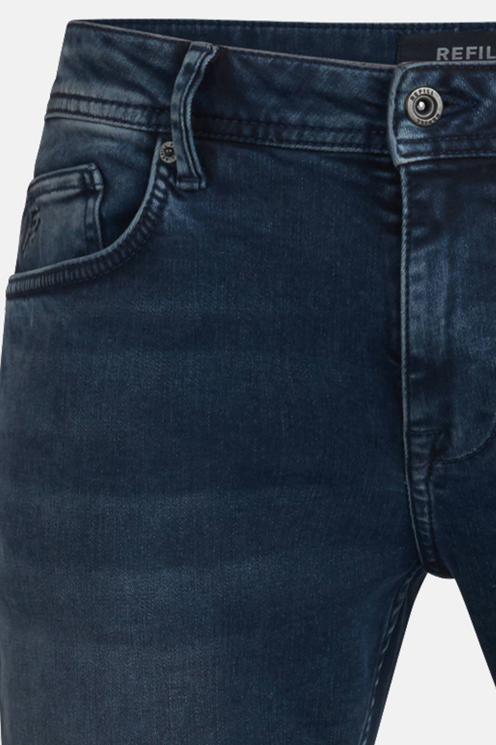 Shoeby Refill skinny jeans Leroy Jack BLUE/BLACK L32 | wehkamp
