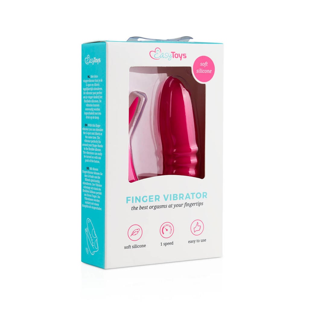 EasyToys Vinger vibrator - Roze